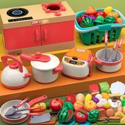 儿童厨房玩具套装女孩过家家做饭仿真厨具灶台，男孩宝宝小礼物3岁6