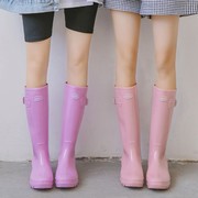 女式胶鞋高端雨鞋女士时尚网红女款洋气2023雨靴子长筒靴成人