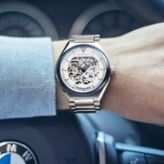 Maserati玛莎拉蒂手表镂空背透自动机械防水夜光商务钢带男表