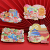 中国城市冰箱贴磁贴上海北京成都长沙重庆西安杭州旅游纪念品
