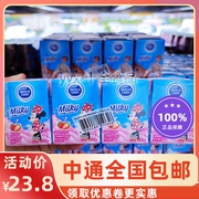 香港子母纯牛奶迷你原味草莓味110ML*4儿童早餐学生饮品