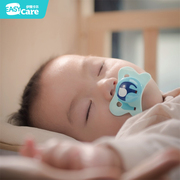 伊斯卡尔宝宝安抚奶嘴全硅胶超软新生婴儿安慰安睡型