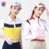 高尔夫服装女t恤短袖韩国版，女装长袖golf球，衣服女士速干上衣夏装