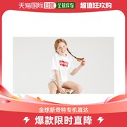 香港直邮潮奢levi's李维斯(李维斯)女童，蝙蝠袖t恤童装