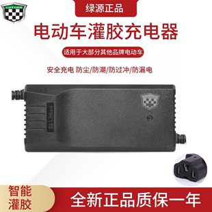 绿源电动车铅酸蓄电池，充电器48v60v72v-12ah20ah雅迪，爱玛新日通用