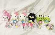 发售Hello Kitty/Sanrio 日本毛公仔挂件--5款