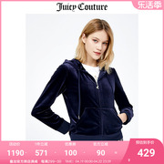 juicycouture橘滋美式春季运动休闲舒适百搭天鹅绒短外套女