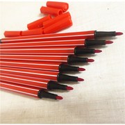 儿童红色水彩笔 单支 批改 水洗 可水性幼儿园小学生美术绘画画笔