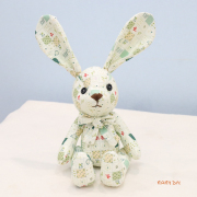 兔年自制礼物小兔子毛绒玩具玩偶公仔娃娃刺绣手工布艺DIY材料包