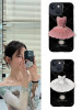 韩国ins朴智炫同款甜美芭蕾少女风小众支架，适用iphone15pro14promax苹果131211手机壳保护套软壳