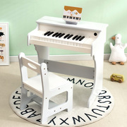 儿童宝宝小孩木制木质钢琴玩具可弹奏电子音乐乐感音符小朋友弹琴