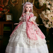 80厘米3d眼高档婚纱公主，娃娃换装打扮女孩过家家儿童玩具生日礼物