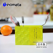 日本进口inomata厨房储物盒冰箱，磁吸收纳盒餐具收纳架杂物整理盒