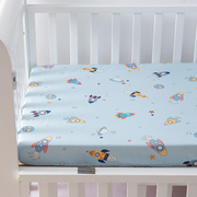 床笠纯棉加厚磨毛1.2米床儿童拼接床床垫套单件定制宝宝防滑床罩