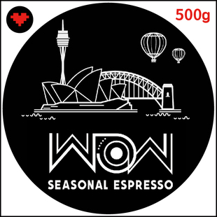 8bitwowespresso澳洲意式浓缩拼配咖啡豆粉，店用特浓500g