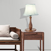 新中式台灯纯木印象床头灯实木创意个性木艺装饰客厅卧室落地灯具