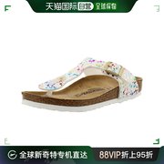 美国直邮BIRKENSTOCK勃肯时尚人字拖凉拖拖鞋软木拖鞋防滑沙滩鞋