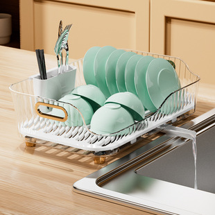 碗筷套装收纳盒厨房装盘碗箱沥水家用大全餐具架子瓜果蔬菜沥水