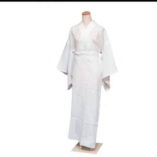 日本和服浴衣内搭白色连衣裙振袖内搭打底衫长款肌襦内衬和服