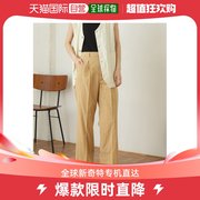 日本直邮SENSE OF PLACE 女士夏季直筒长裤 优雅中性风格 搭配简