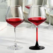 红酒杯家用勃艮第水晶，高脚葡萄酒杯，套装轻奢高档颜值香槟杯子