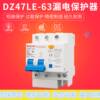 DZ47LE二相漏电断路器保护开关家用两相双匹漏电保护2p空开带漏保