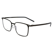 法尔滋男女时尚潮款眼镜架，纯钛金属大方框，近视眼镜框881017