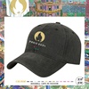 巴黎奥运会鸭舌帽PARIS标志印花定制户外遮阳男女复古棒球帽