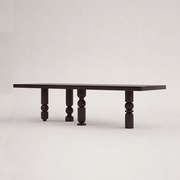 北欧极简餐桌客厅，长桌饭桌创意办公桌会议桌，原木简约设计师工作台