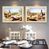 美式餐厅装饰画墙面装饰单幅欧式油画，现代简约饭厅挂画壁画水果画