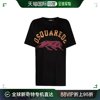 香港直邮Dsquared2 二次方 女士猎豹印花大款T恤