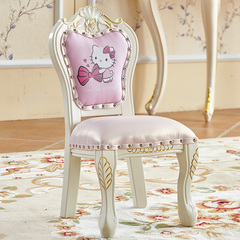 欧式儿童椅实木茶椅整装换鞋凳子