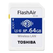 toshiba东芝wifisd卡第四代64g相机4代单反内存卡，无线直播卡