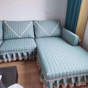 沙发套沙发垫坐垫布艺四季通用防滑全包全盖简约欧式棉麻沙发巾套