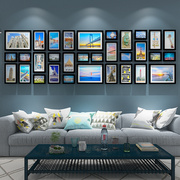 现代客厅照片墙简约装饰相框墙欧式相框创意挂墙组合相片墙