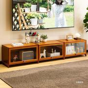 电视柜小户型家用客厅茶几电视机柜一体组合墙非实木现代简约