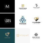 logo设计唯美珠宝店品牌公司标志婚纱礼服馆店标门头定制店名设计