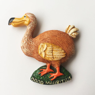 毛里求斯旅游纪念工艺品渡渡鸟磁力，贴冰箱贴创意收藏装饰伴手礼