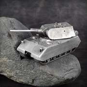 木公开物德国鼠式超重型坦克全金属成品模型军事战车模型摆件