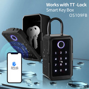 速发通通锁ttlock指纹密码钥匙，盒壁挂式储物盒蓝牙控制智能ic刷卡