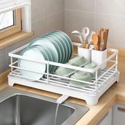 厨房碗碟套装家用收纳架置物架放盘子碗筷沥水盒台面家用洗碗池