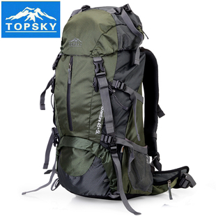 topsky户外登山包多功能男女，40l50升60l双肩背包，大容量徒步旅行包