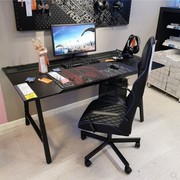 宜家乌斯佩电竞桌可升降电脑游戏桌，网吧简约ikea经济实用办公桌