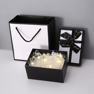 口红礼盒空盒盒包装盒伴手礼盒，新年情人节仪式感生日礼物盒子