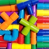 新疆儿童水管道积木塑料玩具3-6周岁益智男孩，1-2岁女孩7宝宝9