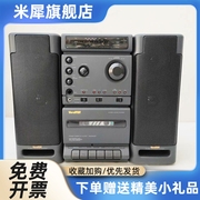 cd磁带一体面包机组合音响，收录录音机usb播放器收音卡带教学用