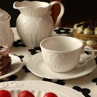 英式下午茶具女士精致咖啡杯欧式下午茶具套装高端咖啡杯女高颜值