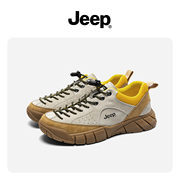 jeep登山徒步鞋女轻便透气2022厚底，耐磨休闲户外运动鞋爬山鞋