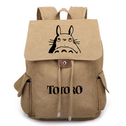 宫崎骏龙猫 二次元动漫周边学生款背包 户外旅行双肩背包