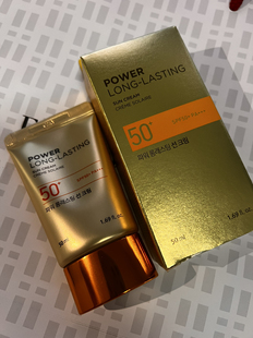 香港采购The face shop天然超保水持久防晒乳防晒霜spf50 升级版